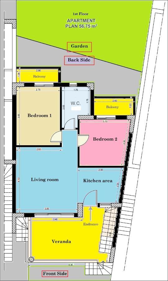 ניקיטי Natalia'S Apartments מראה חיצוני תמונה